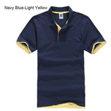 URSPORTTECH Men's Polo Shirt For Men Desiger Polos Men Cotton Short Sleeve shirt Clothes jerseys golftennis Plus Size XS- XXXL