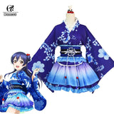 ROLECOS LoveLive Cosplay Sonoda Umi Cosplay Costume Kimono Love Live Nishikino Maki Honoka Honoka Eli Kimono Costume