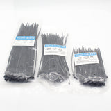 300 Pcs Nylon Cable Self-locking Plastic Wire Zip Ties Set 3*100 3*150 4*200 MRO & Industrial Supply Fasteners & Hardware Cable