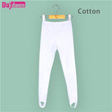 Girls Kids Ballet Stirrup Tights Pantyhose Child Dance Leggings Cotton Spandex Yoga Gymnastics Dance Pants