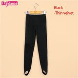 Girls Kids Ballet Stirrup Tights Pantyhose Child Dance Leggings Cotton Spandex Yoga Gymnastics Dance Pants