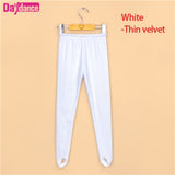 Girls Kids Ballet Stirrup Tights Pantyhose Child Dance Leggings Cotton Spandex Yoga Gymnastics Dance Pants