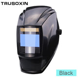 Rechangeable Battery 4 Arc Sensor Big View Solar Auto Darkening/Shading Grinding/Polish Welding Helmet/Welder Goggles/Mask/Cap