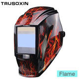Rechangeable Battery 4 Arc Sensor Big View Solar Auto Darkening/Shading Grinding/Polish Welding Helmet/Welder Goggles/Mask/Cap