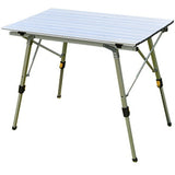 Outdoor Folding Table Chair Camping Aluminium Alloy Picnic Table Waterproof Durable Folding Table Desk For 90*53cm