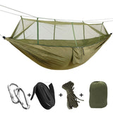 Ultralight Parachute Hammock with Mosquito Net good for 2 Person