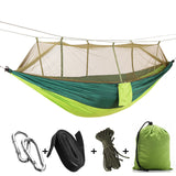 Ultralight Parachute Hammock with Mosquito Net good for 2 Person
