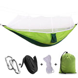 Ultralight Parachute Hammock with Mosquito Net good for 2 Person