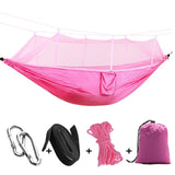 Ultralight Parachute Hammock with Mosquito Net good for 2 Person