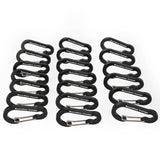 Boundless Voyage Outdoor Climbing Accessories Carabiners Aluminium Alloy Quickdraws Mountaineering Buckle Camping Hook