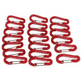 Boundless Voyage Outdoor Climbing Accessories Carabiners Aluminium Alloy Quickdraws Mountaineering Buckle Camping Hook