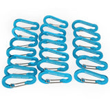 Boundless Voyage Outdoor Climbing Accessories Carabiners Aluminium Alloy Quickdraws Mountaineering Buckle Camping Hook