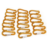 Boundless Voyage Outdoor Climbing Accessories Carabiners Aluminium Alloy Quickdraws Mountaineering Buckle Camping Hook
