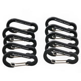 Boundless Voyage Outdoor Climbing Accessories Carabiners Aluminium Alloy Quickdraws Mountaineering Buckle Camping Hook