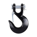 35000 lbs Half-Link Clevis Safety Latch Swivel Winch Hook for Jeep Wrangler JK TJ Offroad Towing Recovery Kits 4X4 Accessories