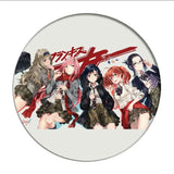 1pcs Anime DARLING in the FRANXX Cosplay Badge Cartoon Zero Two Pretty Brooch Pins Collection bags Badges for Backpacks