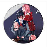 1pcs Anime DARLING in the FRANXX Cosplay Badge Cartoon Zero Two Pretty Brooch Pins Collection bags Badges for Backpacks