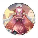 1pcs Anime DARLING in the FRANXX Cosplay Badge Cartoon Zero Two Pretty Brooch Pins Collection bags Badges for Backpacks