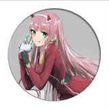 1pcs Anime DARLING in the FRANXX Cosplay Badge Cartoon Zero Two Pretty Brooch Pins Collection bags Badges for Backpacks