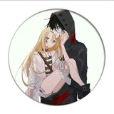 1pcs Anime Angels of Death Cosplay Badge Cartoon Rachel Gardner Ray Brooch Pins Zack Collection bags Badges for Backpacks