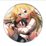 1pcs Anime Angels of Death Cosplay Badge Cartoon Rachel Gardner Ray Brooch Pins Zack Collection bags Badges for Backpacks