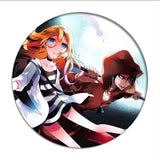 1pcs Anime Angels of Death Cosplay Badge Cartoon Rachel Gardner Ray Brooch Pins Zack Collection bags Badges for Backpacks