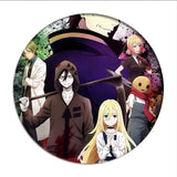 1pcs Anime Angels of Death Cosplay Badge Cartoon Rachel Gardner Ray Brooch Pins Zack Collection bags Badges for Backpacks