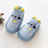 0-1-3 Years Old Spring Autumn Winter Infant Funny Socks Baby Socks Non-slip Floor Socks Leather Sole Cartoon Cotton Baby Socks - shopwishi 