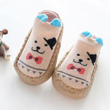0-1-3 Years Old Spring Autumn Winter Infant Funny Socks Baby Socks Non-slip Floor Socks Leather Sole Cartoon Cotton Baby Socks - shopwishi 