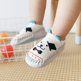 0-1-3 Years Old Spring Autumn Winter Infant Funny Socks Baby Socks Non-slip Floor Socks Leather Sole Cartoon Cotton Baby Socks - shopwishi 