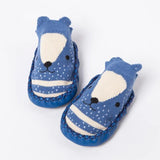 0-1-3 Years Old Spring Autumn Winter Infant Funny Socks Baby Socks Non-slip Floor Socks Leather Sole Cartoon Cotton Baby Socks - shopwishi 