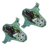 Richbit 2 Pcs Road Bike Fender Mountain Bicycle Fender Front Rear Mudguard Road Cycling Mountain Front+Rear MTB Fender 2 pcs