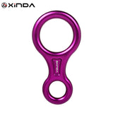 XINDA 8shape Aluminum Figure Belay Downhill Equipment for Rock Climbing