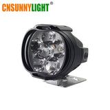CNSUNNYLIGHT Motorcycle 8W LED Headlight E-bike Scooters Spot Lights Auto Headlamp Car Fog DRL External Daytime Running Lights