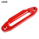 10" High-Grade Billet Aluminum Hawse Fairlead 8000-15000 LBs For Jeep Wrangler ATV UTV Truck Offroad Synthetic Winch Rope Cable - shopwishi 