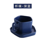 Nordic simplified pottery teapot coffee making kettle cup and saucer