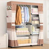 DIY Non-woven fold Portable Storage  furniture wardrobe  cabinet bedroom furniture