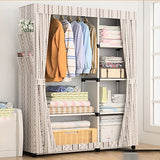 DIY Non-woven fold Portable Storage  furniture wardrobe  cabinet bedroom furniture