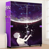 DIY Non-woven fold Portable Storage  furniture wardrobe  cabinet bedroom furniture