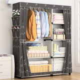 DIY Non-woven fold Portable Storage  furniture wardrobe  cabinet bedroom furniture