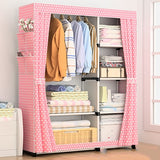 DIY Non-woven fold Portable Storage  furniture wardrobe  cabinet bedroom furniture