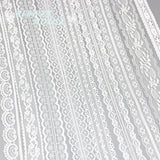 (5 yards/roll) white Lace fabric Webbing Decoration Lovely gift packing polyester Material - shopwishi 