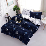 Solstice Cartoon Pink Love symbol Bedding Sets 3/4pcs Children's Boy Girl And Adult Bed Linings Duvet Cover Bed Sheet Pillowcase