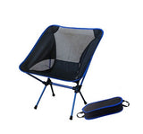Portable Collapsible Moon Chair Fishing Camping BBQ Stool Folding Extended Hiking Seat Garden Ultralight Office Home Furniture