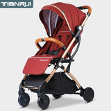 Baby Stroller Trolley Car trolley Folding Baby Carriage 2 in 1 Buggy Lightweight Pram Europe Stroller Original Pushchair Plane