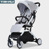 Baby Stroller Trolley Car trolley Folding Baby Carriage 2 in 1 Buggy Lightweight Pram Europe Stroller Original Pushchair Plane