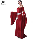 ROLECOS Women's Medieval Renaissance Evening Dress
