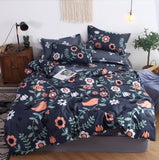 mylb Bedding Set Blue Euro Bedspread Luxury Duvet Cover Double Bed Sheets Linens Queen King Adult Bedclothes