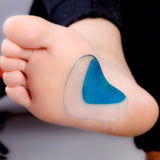 2Pcs=1Pair Silicone Toes Separator Bunion Bone Ectropion Adjuster Toes Outer Appliance Foot Care Tools Hallux Valgus Corrector