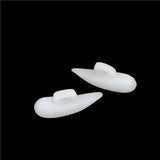 2Pcs=1Pair Silicone Toes Separator Bunion Bone Ectropion Adjuster Toes Outer Appliance Foot Care Tools Hallux Valgus Corrector